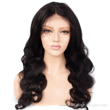 double drawn virgin brazilian hair wig 13x4 13x6 30 inch deep wave hd human hair lace frontal wig